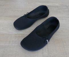Barfuss-Schuh leguano Ballerina schwarz, Gr. 38