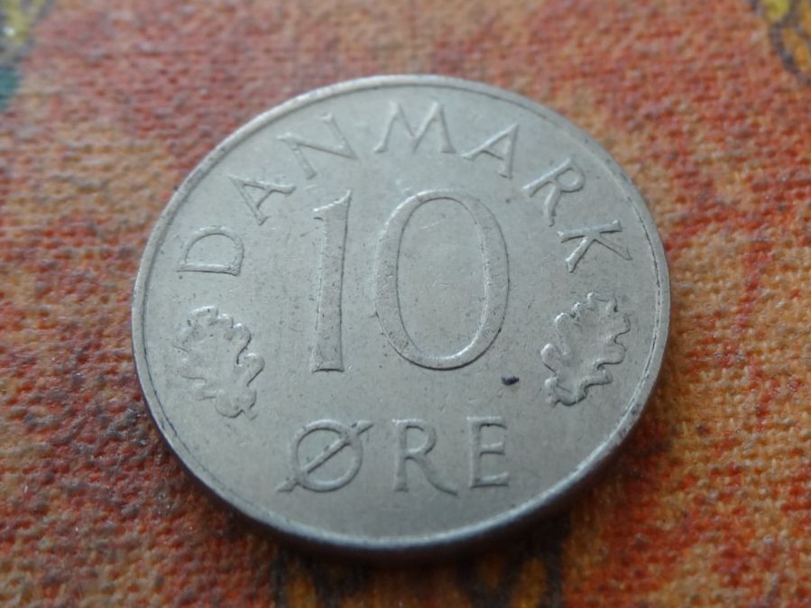 Alle Münzen: DANEMARK  10  Ore  1975 – Gebraucht aus Romanel-sur-Lausanne von Swift13 1