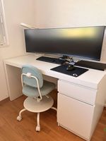 IKEA MALM Schreibtisch inkl. Kinder-Drehstuhl