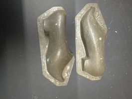 Ancien Moule chocolat 8cm soulier chaussure botte ancien