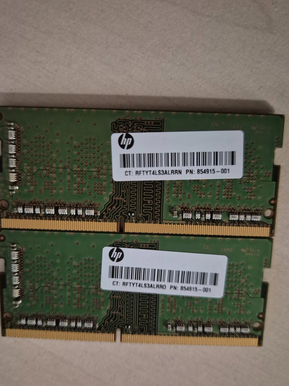 Samsung Memoria / RAM: 2x4GB 1Rx16 PC4-2400T-SC0-11 – Usato da Roggwil BE venduto da GLDANI 1