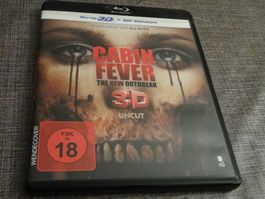 Blu-ray Cabin Fever The New Outbreak 3D Uncut