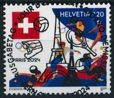 2024 - Olympiade Paris - Ersttag Voll Stempel ET