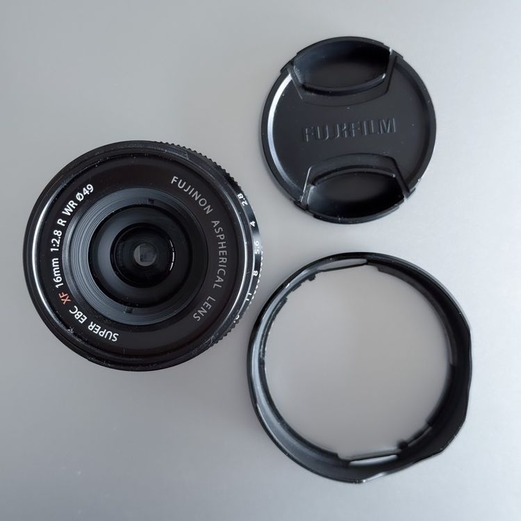 Fujifilm 16611667 Objectif XF 16mm F2.8 R WR Noir