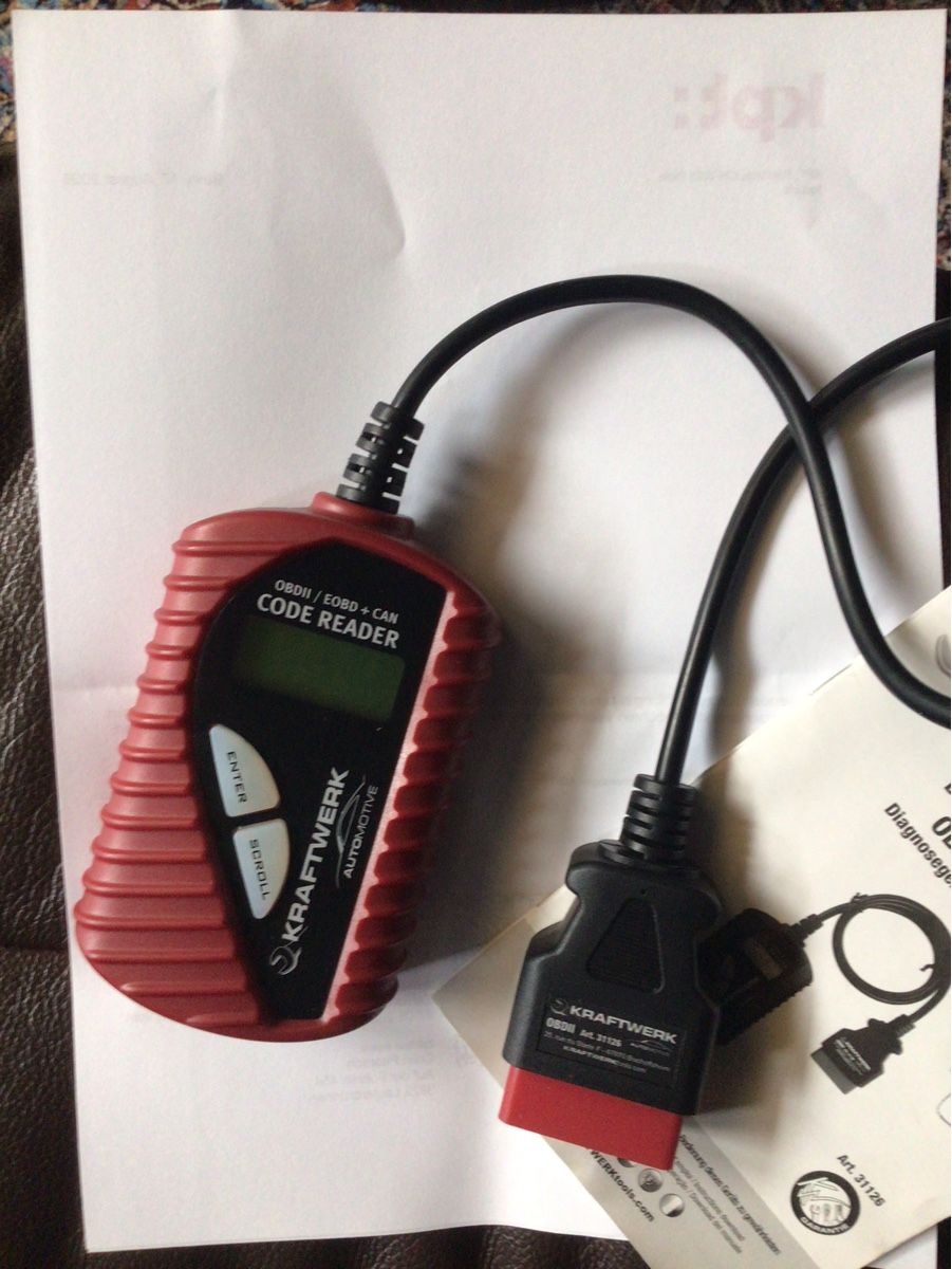 Kraftwerk Mesurer: Kraftwerk OBD-II Code Reader Diagnosegeraet Art 31126 – D'occasion à Lauterbrunnen par Baergfee5