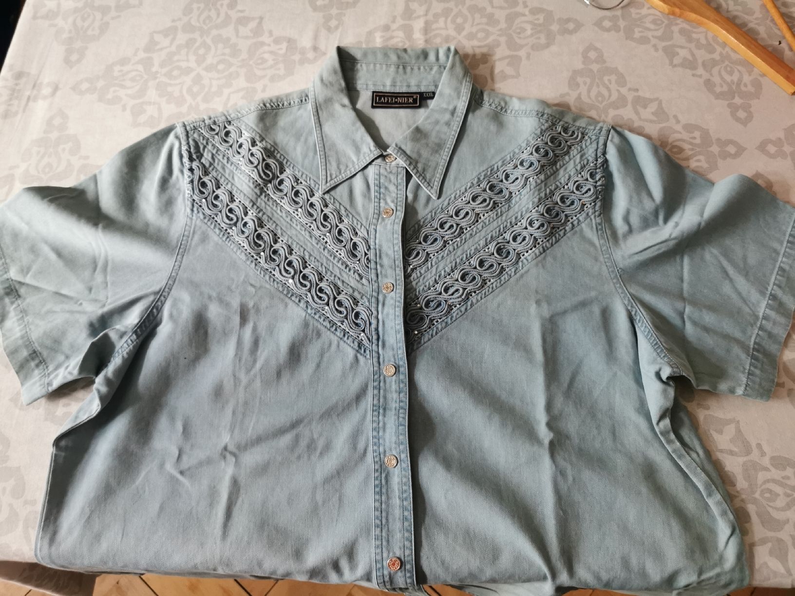 Camicette: Damen Bluse Gr. XXL – Nuovo (secondo la descrizione) da Schlieren venduto da vlalif