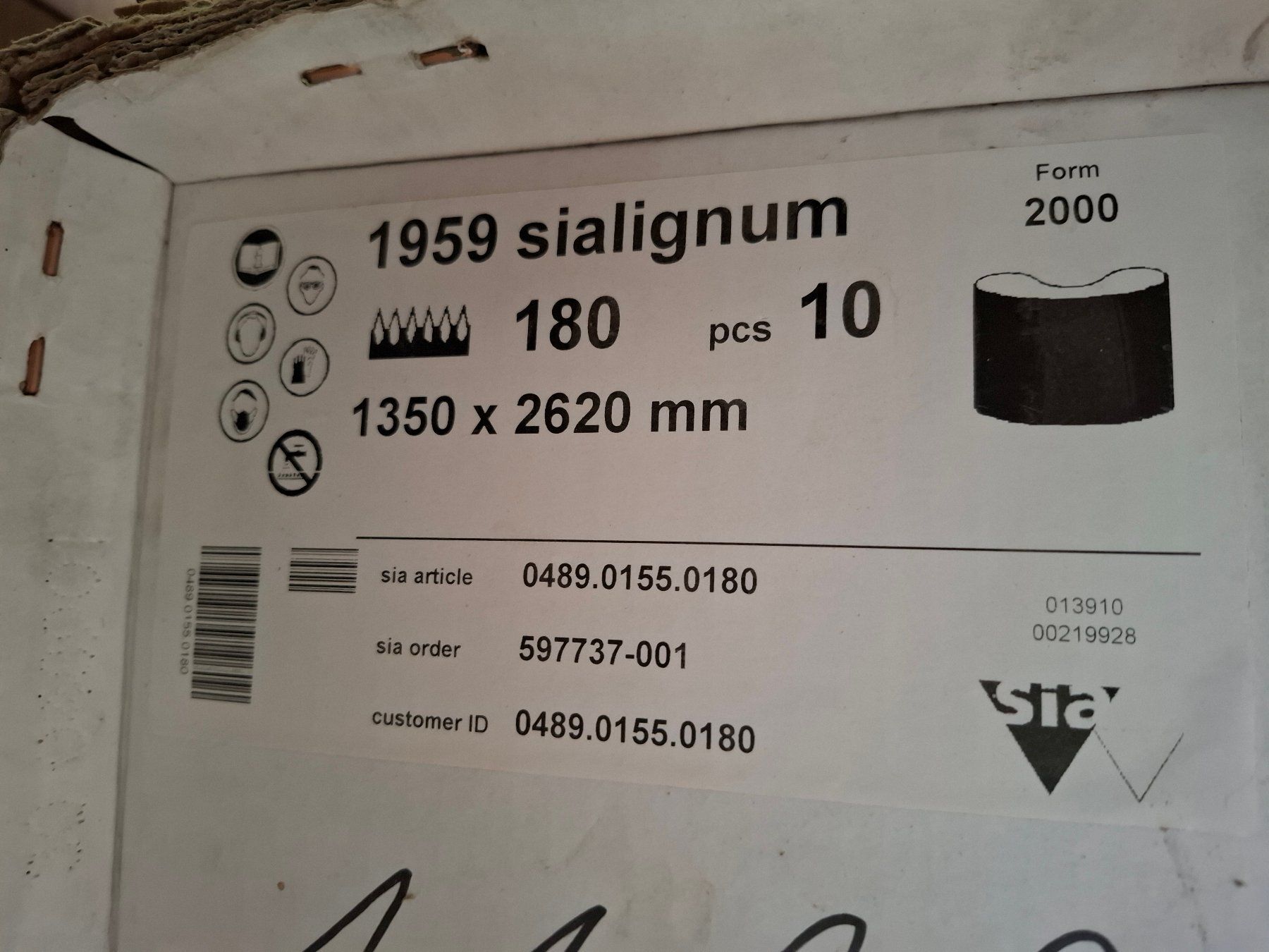 Apparecchi a nastro: Schleifband SIA Körnung 180 – Nuovo (secondo la descrizione) da Mettlen venduto da buly005