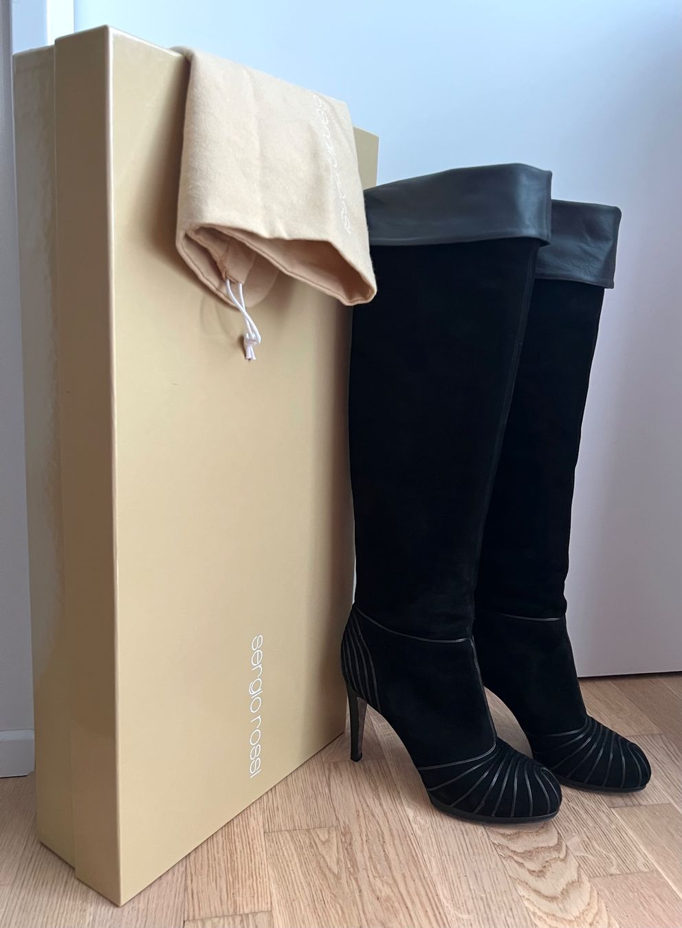 Sergio Rossi Scarpe da donna: Sergio Rossi Overknee Stiefel, Grösse 37 – Usato da Bergdietikon venduto da pinkerton13 1