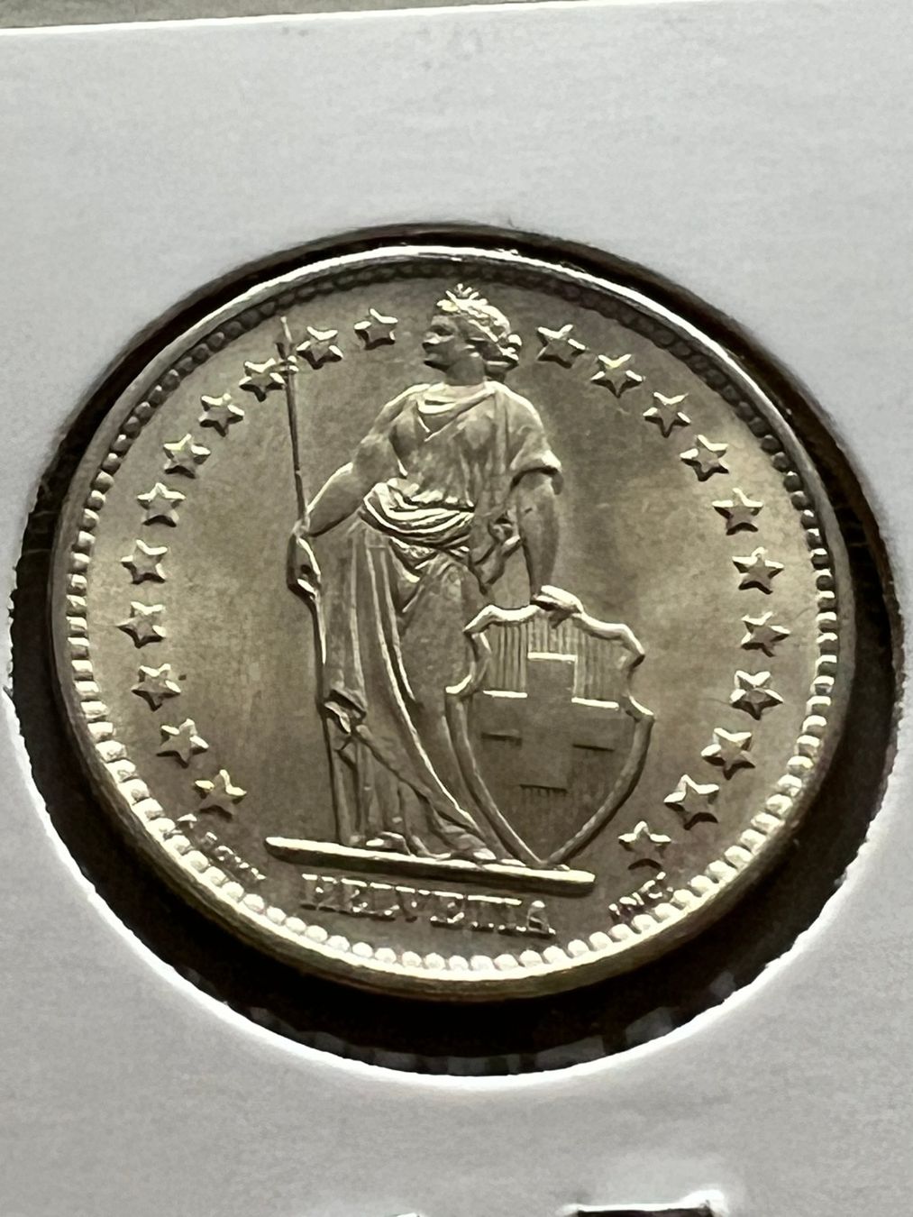 Alle Münzen: 2 Fr. 1967 unz. – Gebraucht aus Schötz von Odpa 1