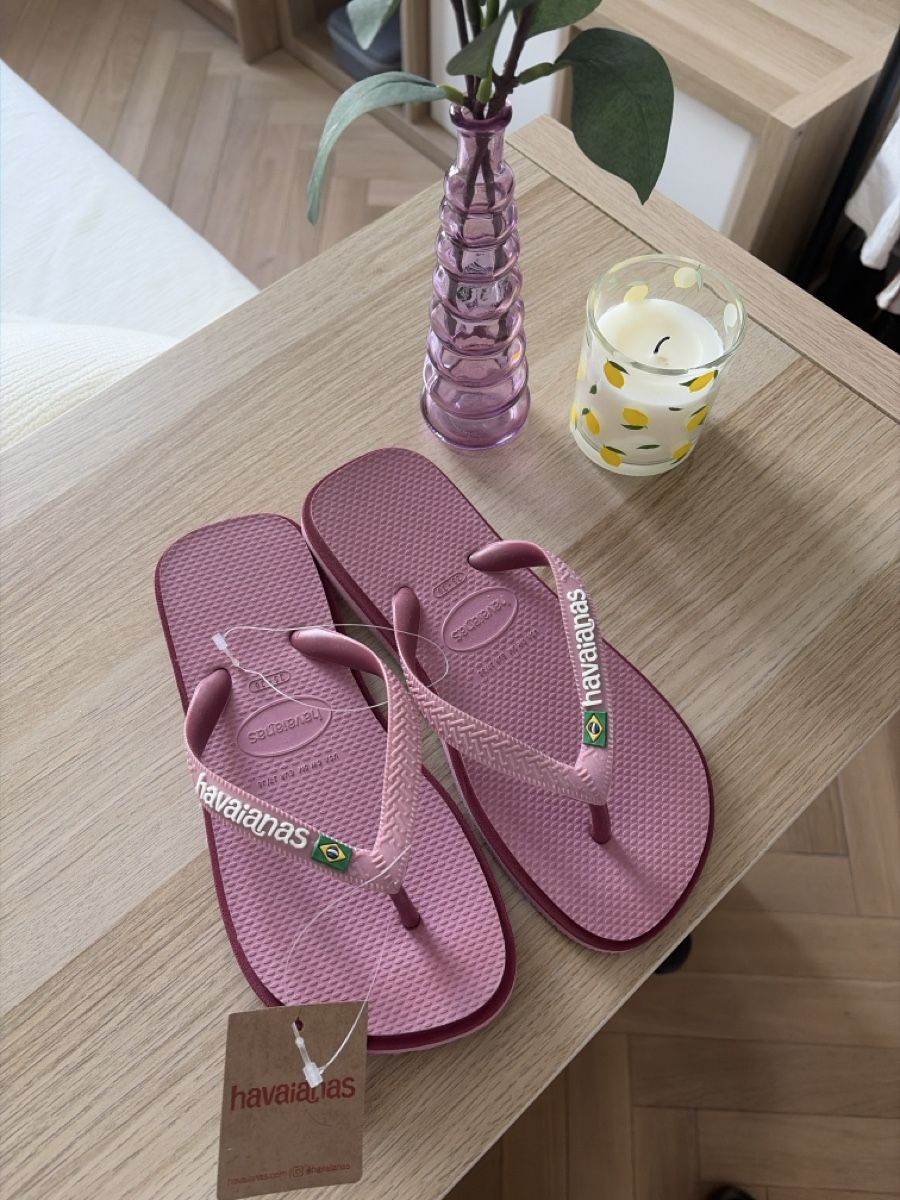 Havaianas Herrenschuhe: Pink Havaianas - flipflops 38 – Neu und originalverpackt aus Zürich von Martgils