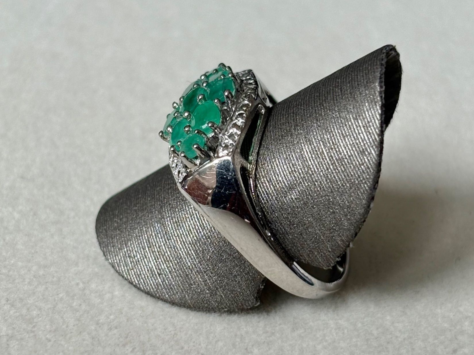 Bagues: Ring Smaragd, Silber 925, Gr. 59 – Neuf (Voir description) à Brugg AG par lau_9rvy 3