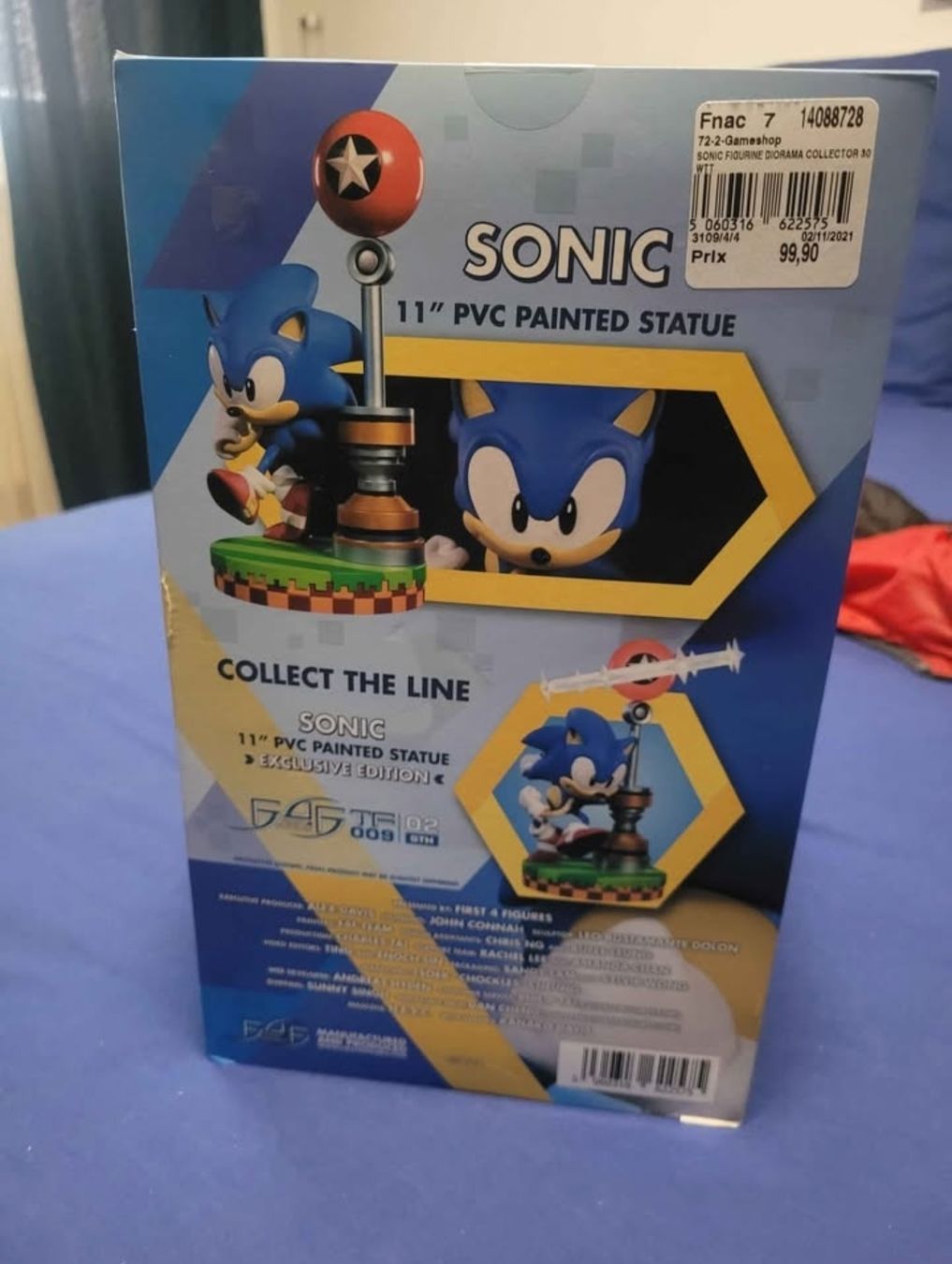 Figuren: Figurine de collection SONIC The Hedgehog neuf scellé – Neu und originalverpackt aus Courtaman von Bluejazz 3
