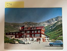 Postkarte Alpen-Hotel Malbun Liechtenstein 1605m, alt