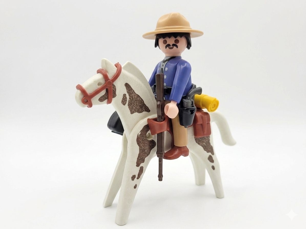 Playmobil Giocattoli: Playmobil, Sheriff beritten – Usato da Gunzwil venduto da Zappelhans