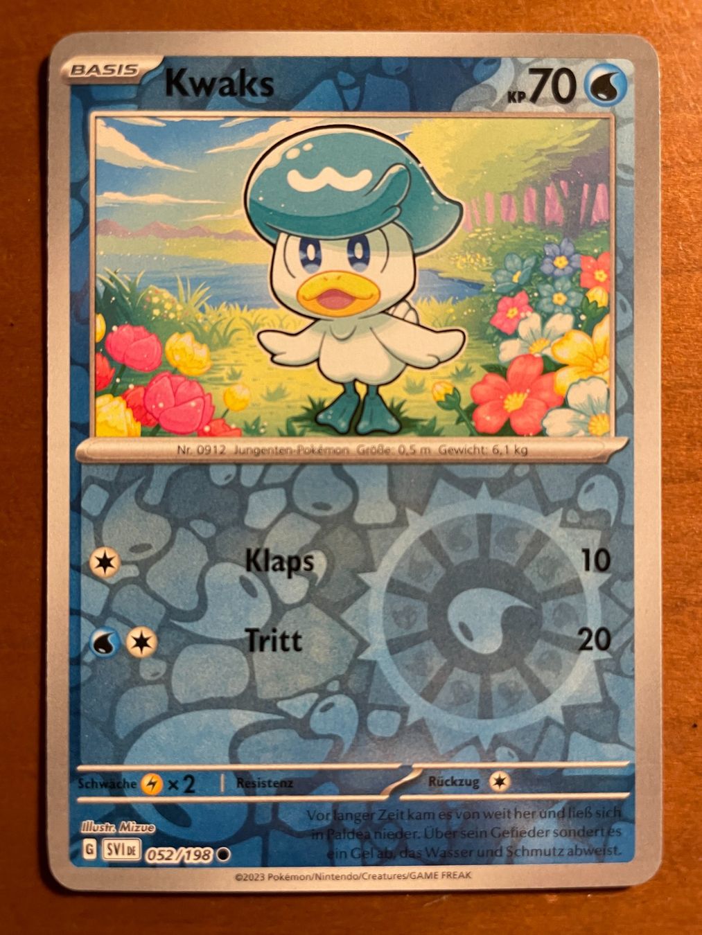 Pokémon Carte collezionabili: Pokemon Kwaks Reverse (Versand gratis) – Nuovo (secondo la descrizione) da Chur venduto da Angerson