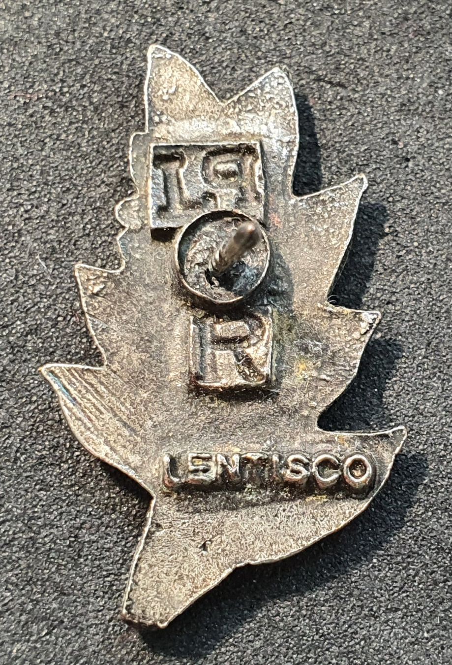 Plaketten & Abzeichen: W598 - Pin Blume Lentisco – Gebraucht aus Reinach BL von Boston-Verkauf 1