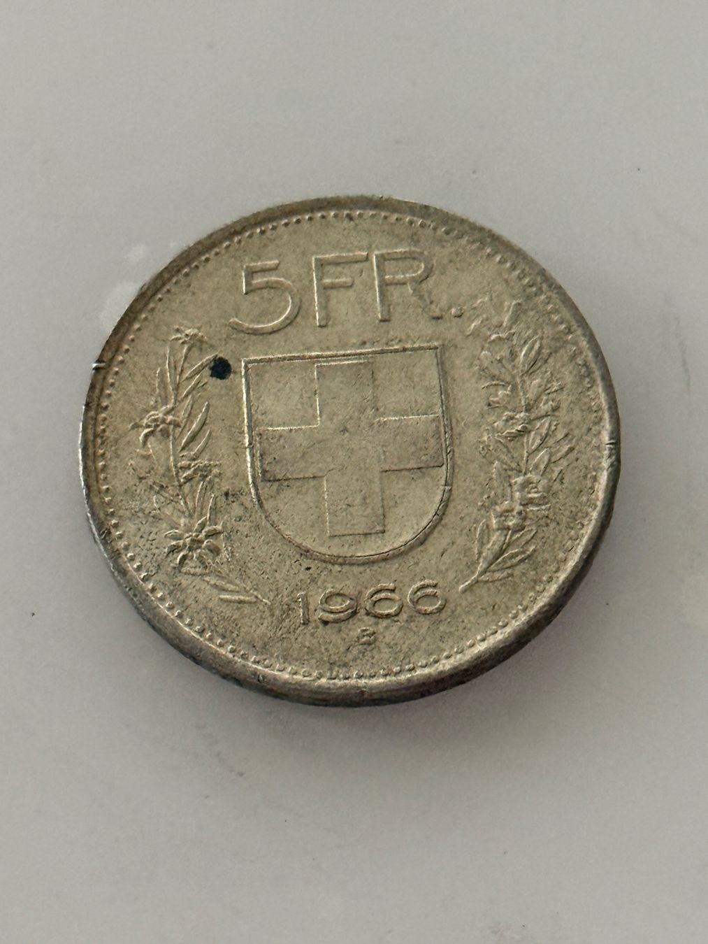 Alle Münzen: 5 Franken 1966  Silber – Gebraucht aus Wallisellen von SWISS_SILVER1 1