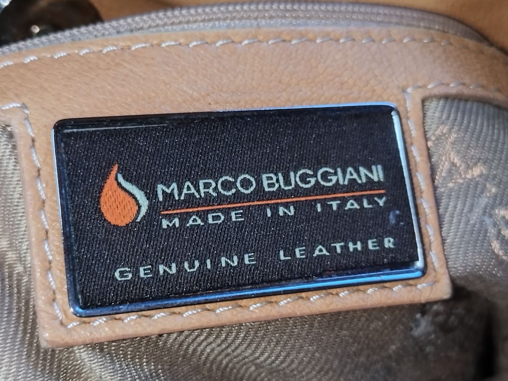 Taschen für Damen: Sac Marco Buggiani en cuir beige - chic & pratique – Gebraucht aus Farvagny-le-Grand von LaCaverne 7