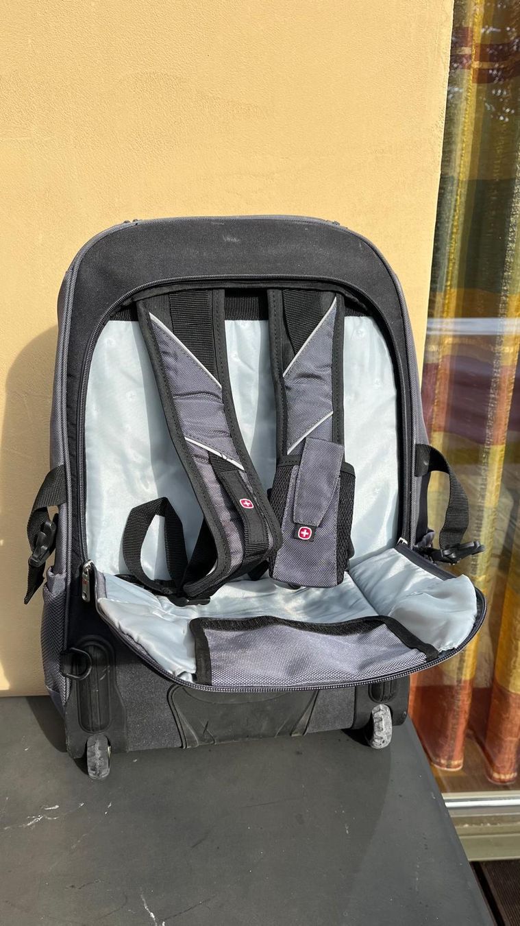 Wenger Zaini: Wenger Rollen Trolley Rucksack – Usato da Zürich venduto da chi218 4