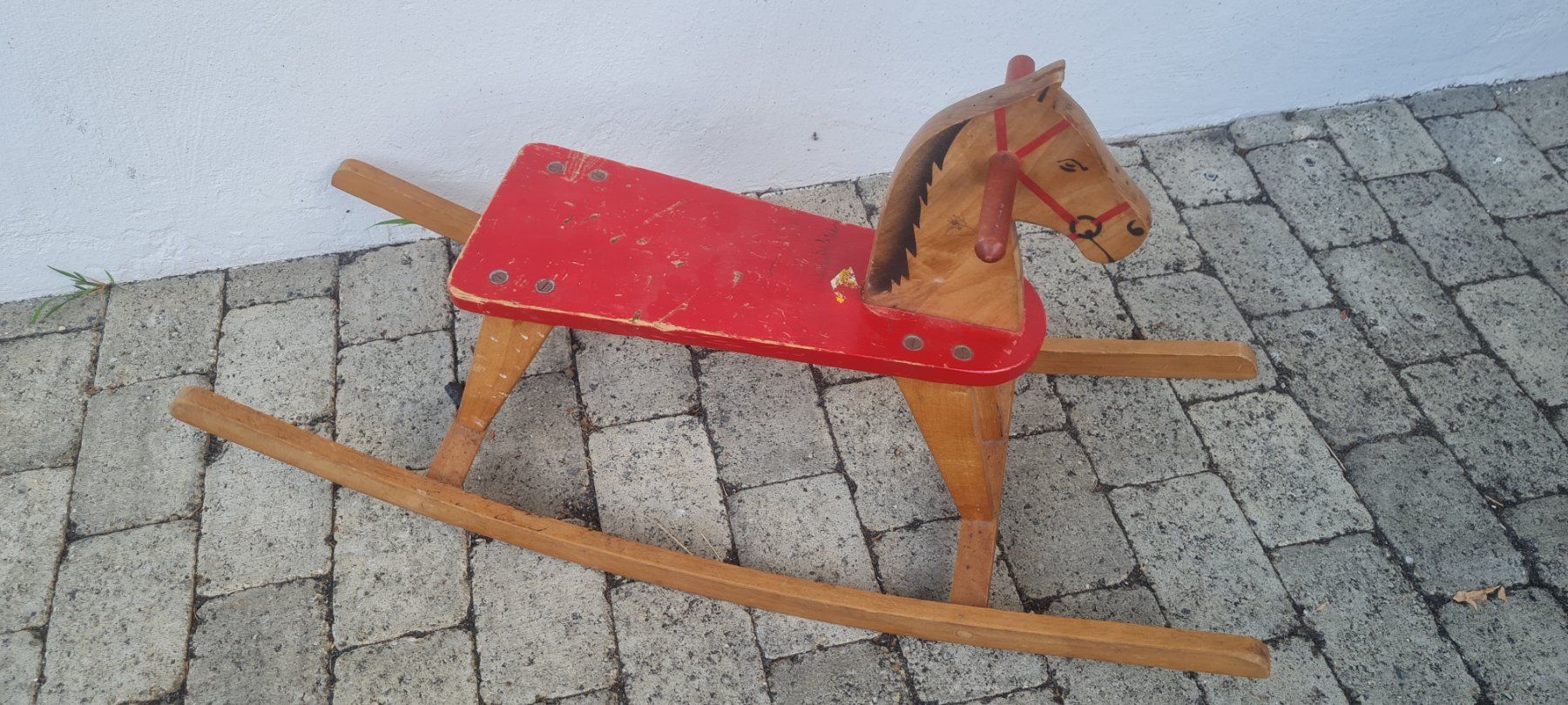 Wisa Gloria Spielzeuge: Wisa Gloria Schaukelpferd Vintage – Gebraucht aus Hofstetten b. Brienz von Nordtor 7