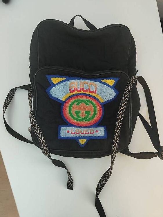 Gucci 80s Loved Patch Backpack Kaufen auf Ricardo