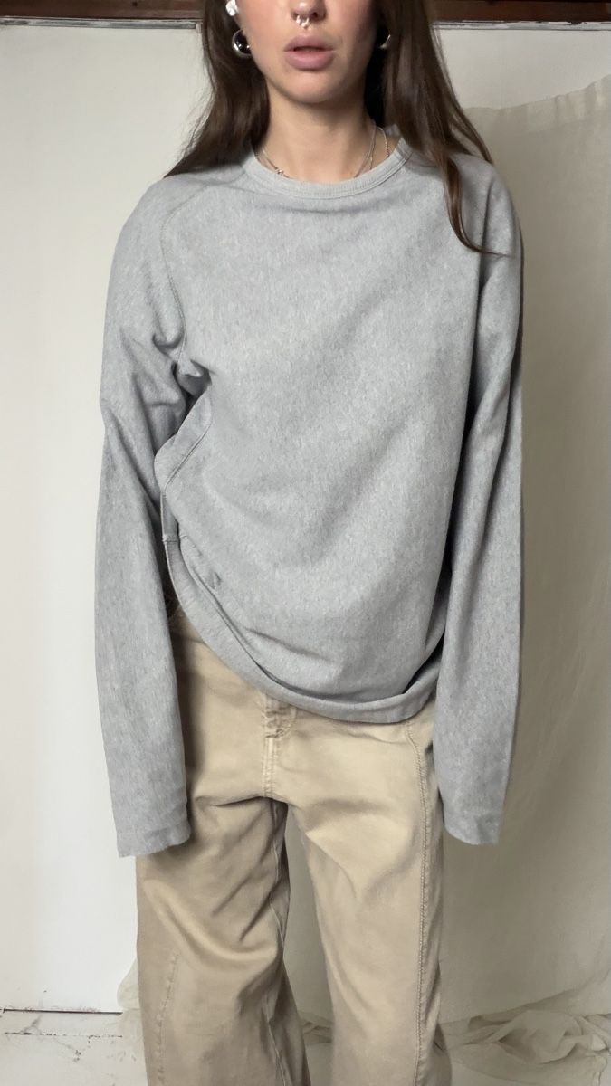 Maglioni & Felpe: Gap Pullover Sweater Gray Size M Long Sleeve Crew Neck – Usato da Knonau venduto da Grapesvintage 5