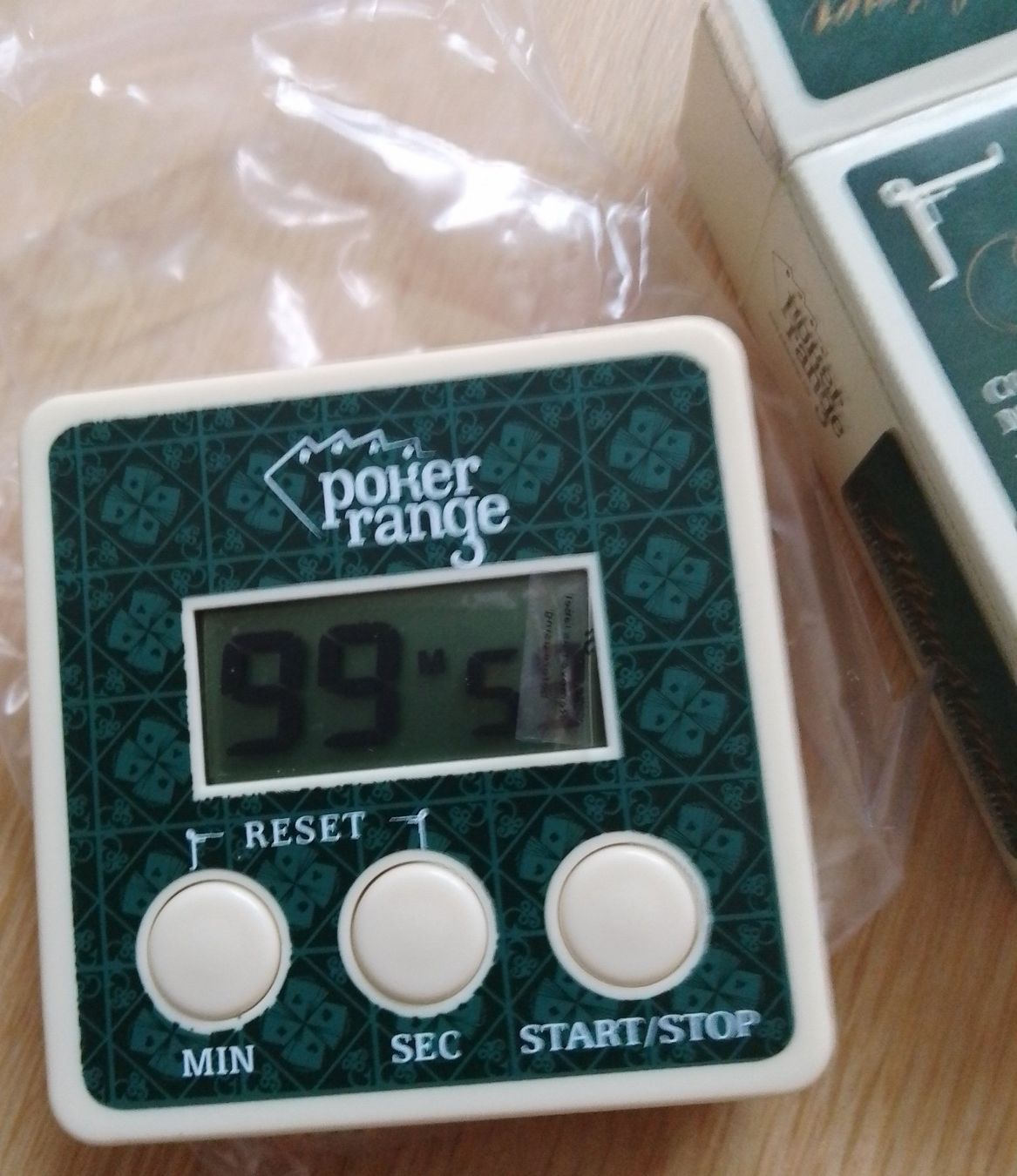 Giochi: Poker Range Blindstimer Stoppuhr Zeitmessung – Usato da Wohlen AG venduto da salamanderspielwaren 3