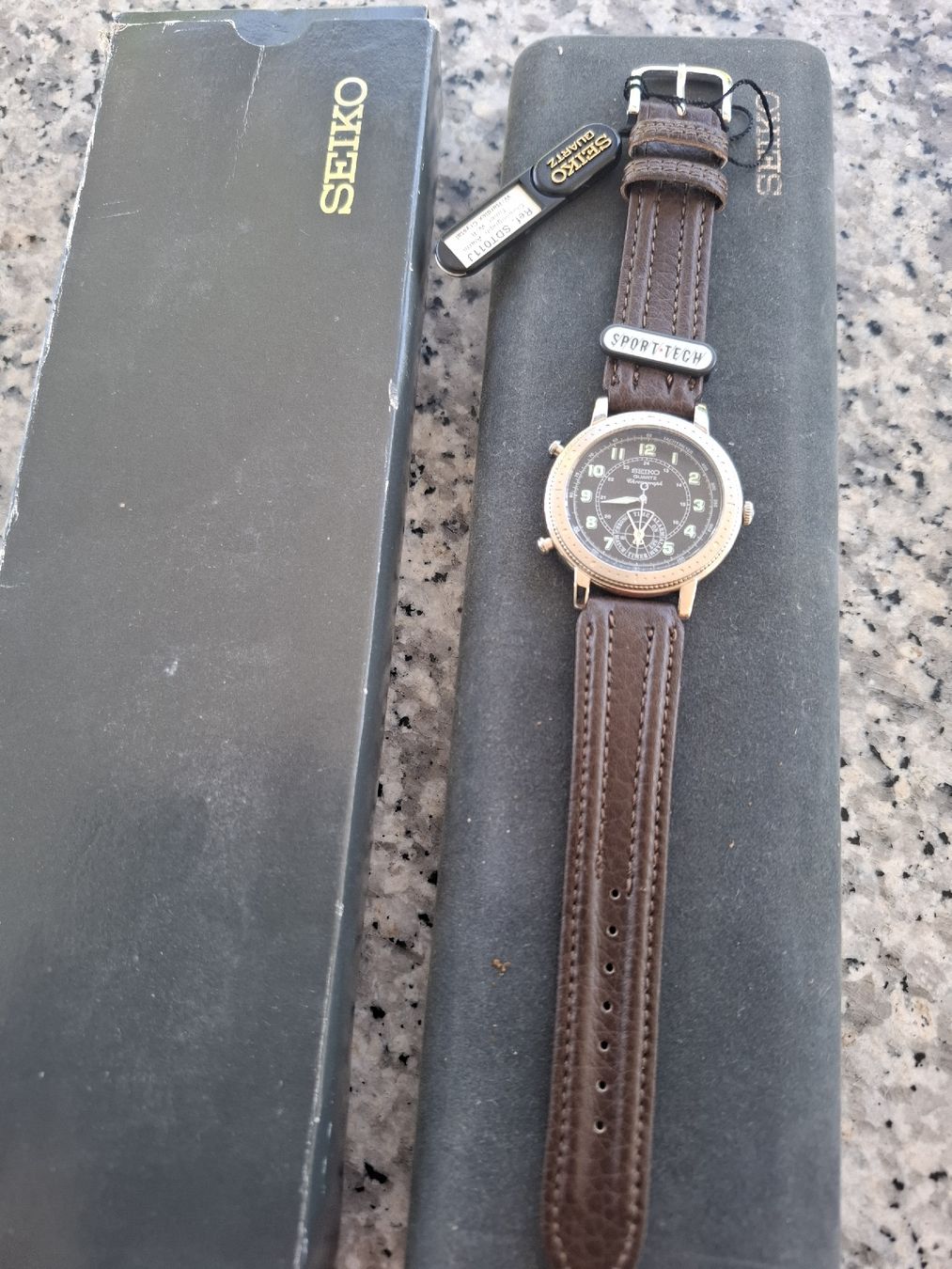 Seiko Montres: Seiko Chronograph Dancing Hands – Neuf avec emballage d'origine à Rorschacherberg par Luckyhorse 3