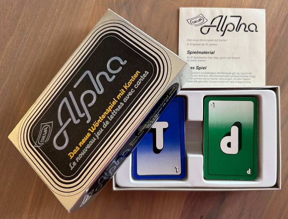 Spiele: Kartenspiel "Alpha" (Silva) – Gebraucht aus Bülach von Klafon 1