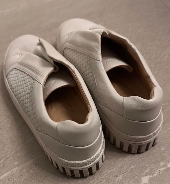 Clarks Scarpe da donna: Clarks Slip-On Leder Sneakers – Usato da Vaglio venduto da EEArch 2