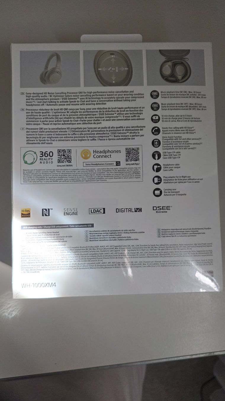 Sony Cuffie: SONY WH-1000XM4 OVP – Nuovo e nell'imballaggio originale da Zürich venduto da Rakunyo 1