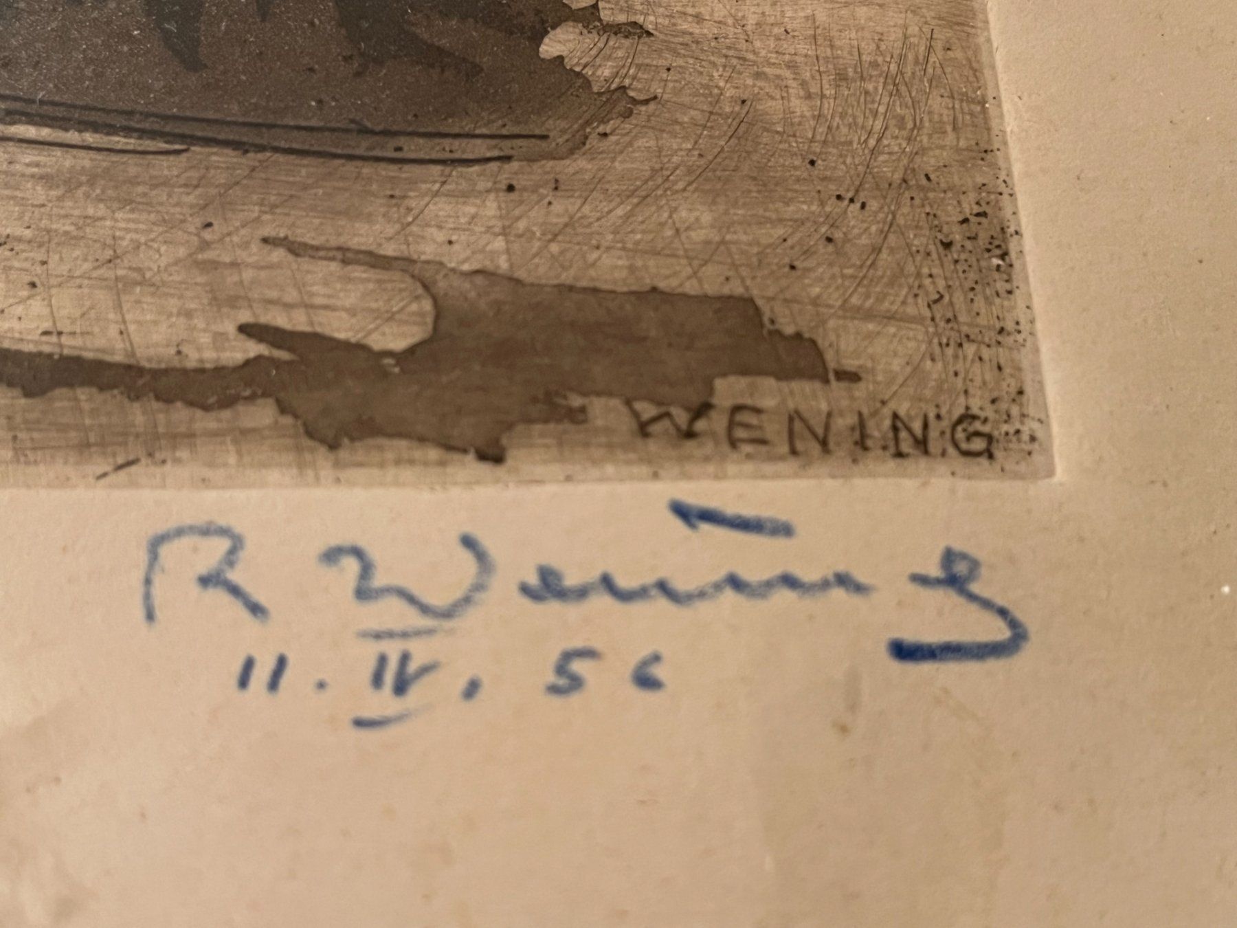 Tableaux: Rudolf Wening – D'occasion à Basel par Kaffee_und_Kunst 4