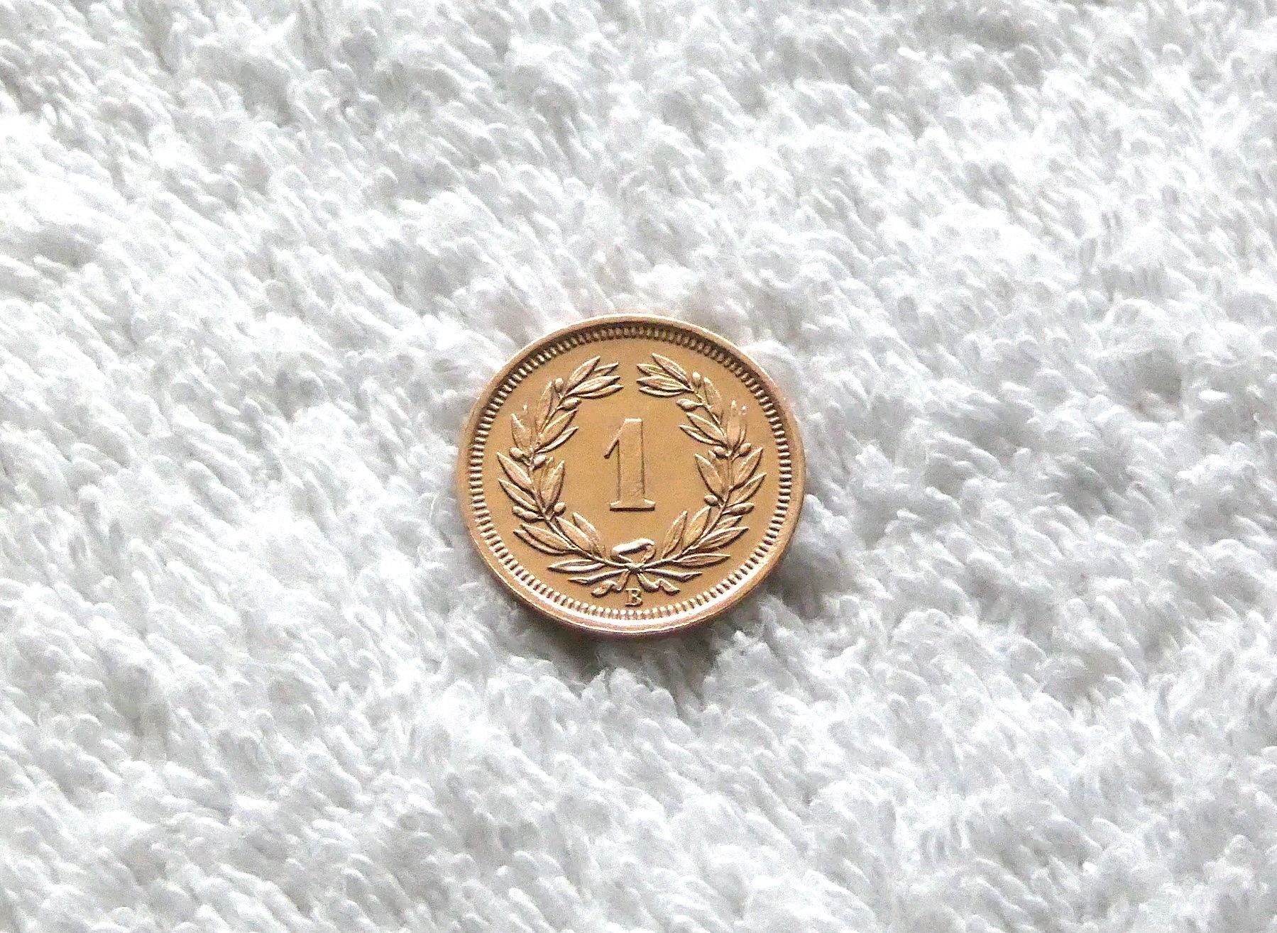 Tutti le monete: 1 centime/Rappen 1924 – Usato da Nyon venduto da Ilmi09 1