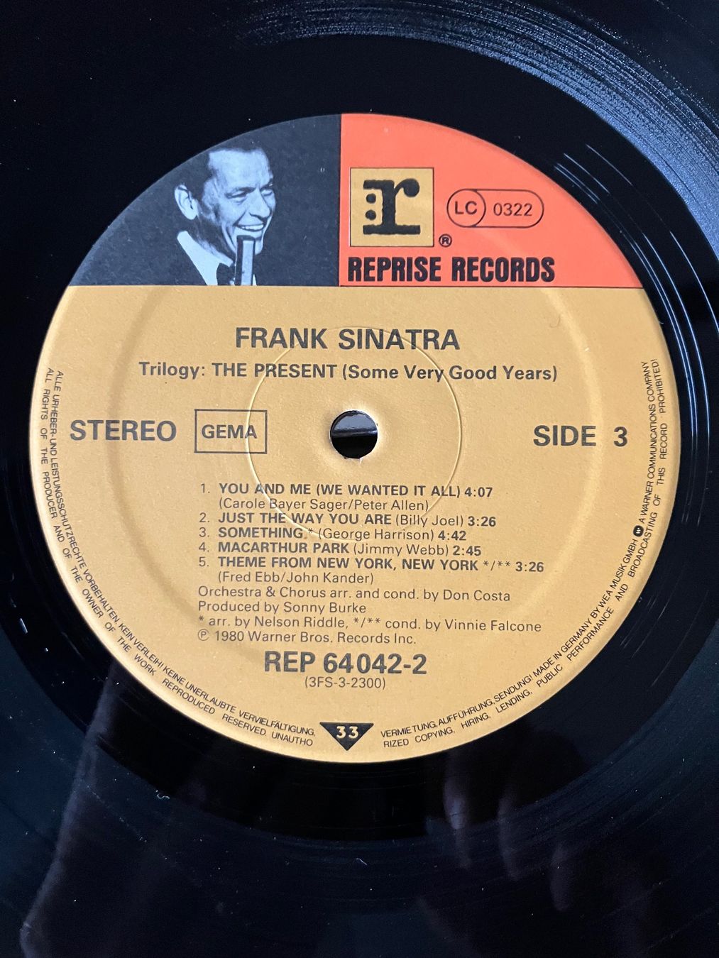 Vinyles: 3 LP's  Frank Sinatra, Trilogy – D'occasion à winterthur par Grami1 5