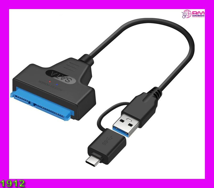 Unità & Adattatore: SATA to USB 3.0 / 3.1 Cable Adapter – Nuovo e nell'imballaggio originale da Unterägeri venduto da RmOnline