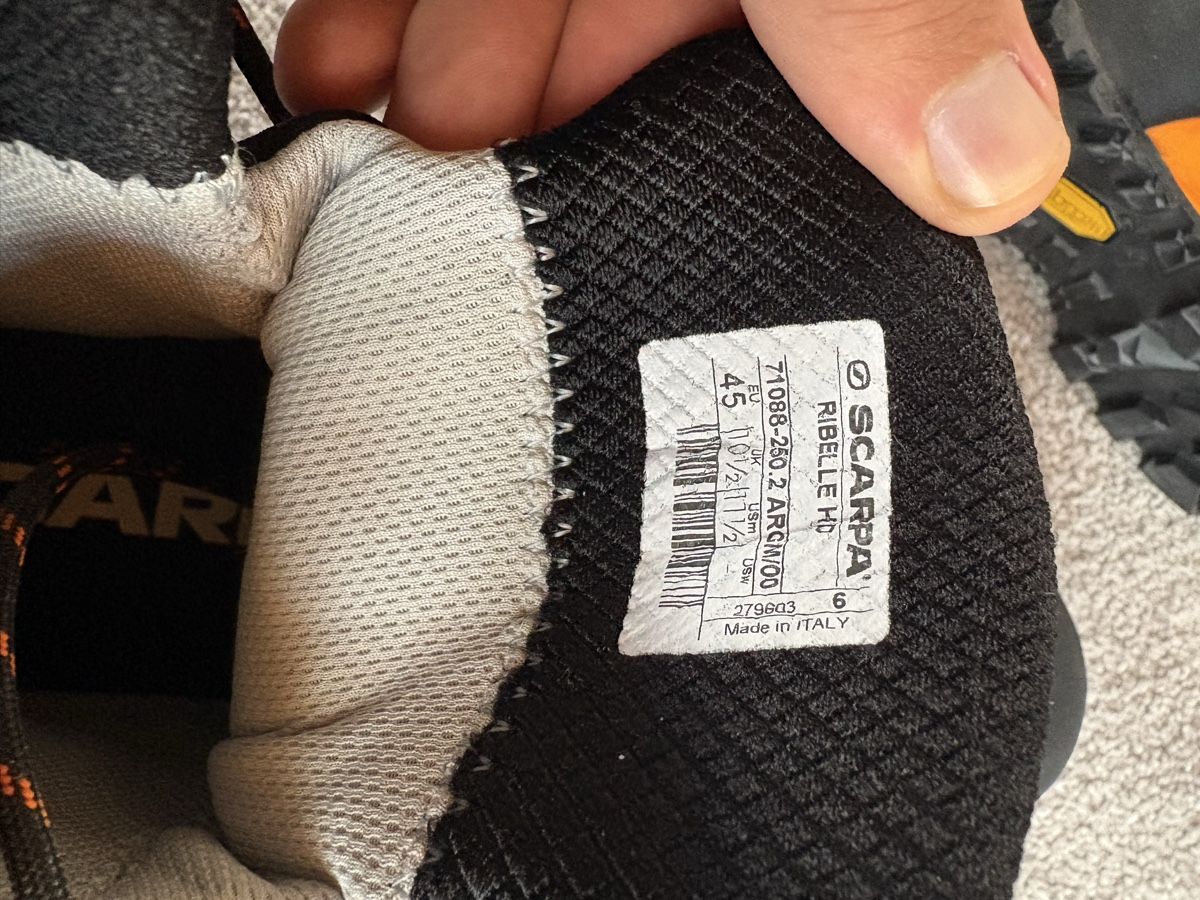 Scarpa Herrenschuhe: Scarpa Ribelle HD • Grösse 45 – Neu und originalverpackt aus Bern von ilja04 2