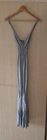 Robe longue d'été Benetton taille XS, 100 % lin