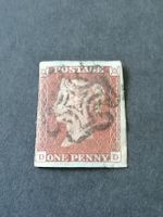 One Penny red 1841, Platte 12