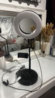 Ringlicht mit Smartphone Halterung neuwertig