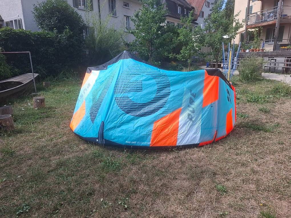 Aquilone: GA Gaastra Pure Kite 9qm 2026 – Usato da Schaffhausen venduto da Kueng1985