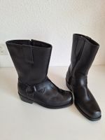 Bottes moto, cuir noir, homme, taille 41, style Cruiser