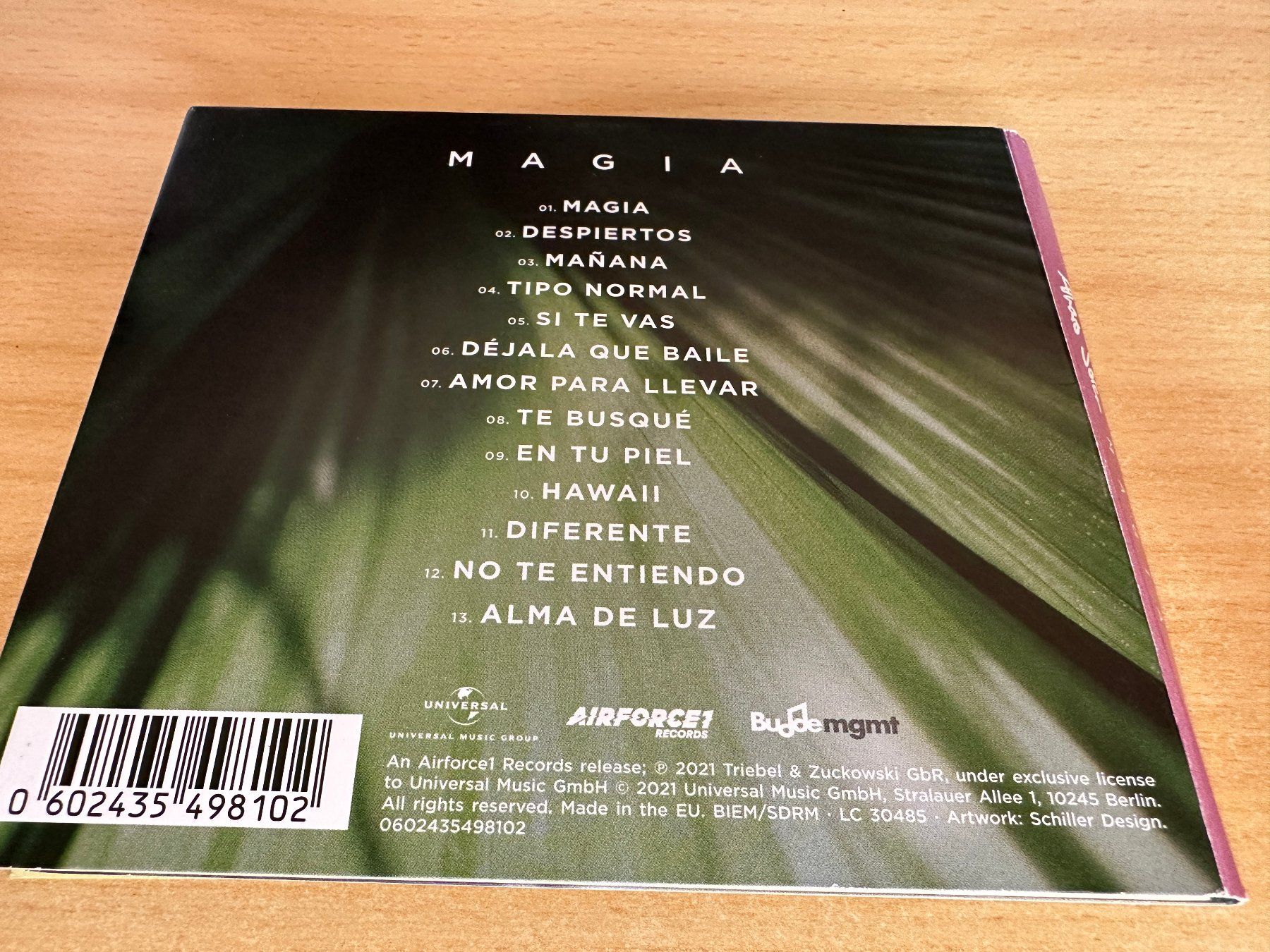 CDs: Alvaro Soler – Magia – D'occasion à Rikon im Tösstal par Alpenmutz 1