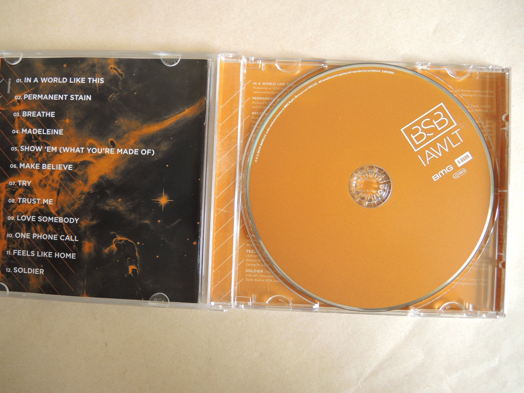 CD: Backstreet Boys -  In A World Like This -  CD – Usato da Rorschach venduto da maeck8 1