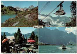 Engelberg - 4 Bild AK Trübsee