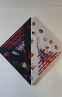 Doppelfarbe Acryl auf Leinwand