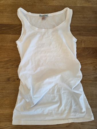 Anna Field Mama Top weiss Gr. S, Umstandsshirt, Schwanger