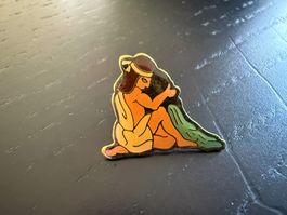 Vintage Anstecknadel Ägypten Pharao Kleopatra Rarität!