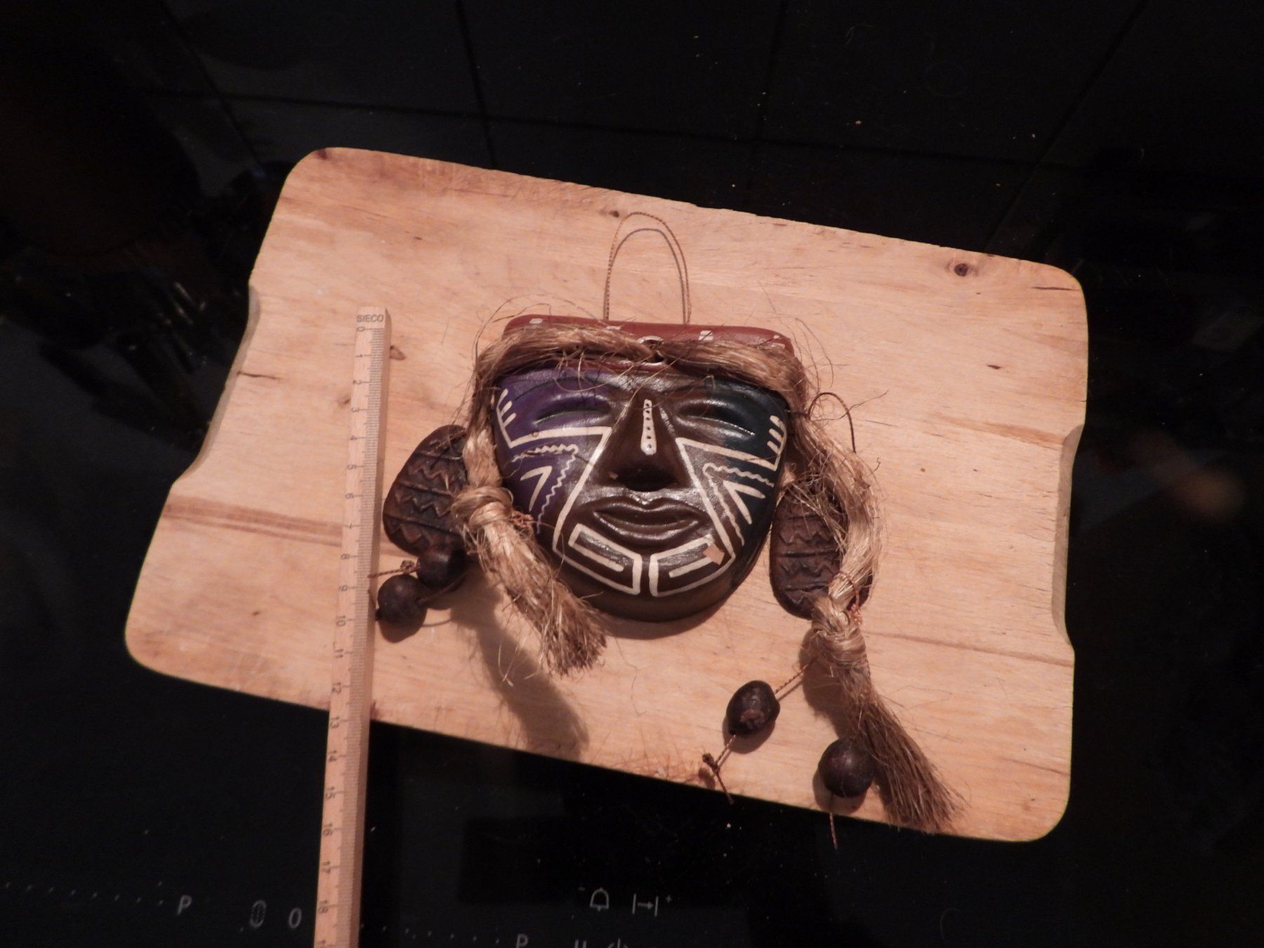 Maschere: Masque en bois péruvien Deco – Usato da Tavannes venduto da jimananas 1