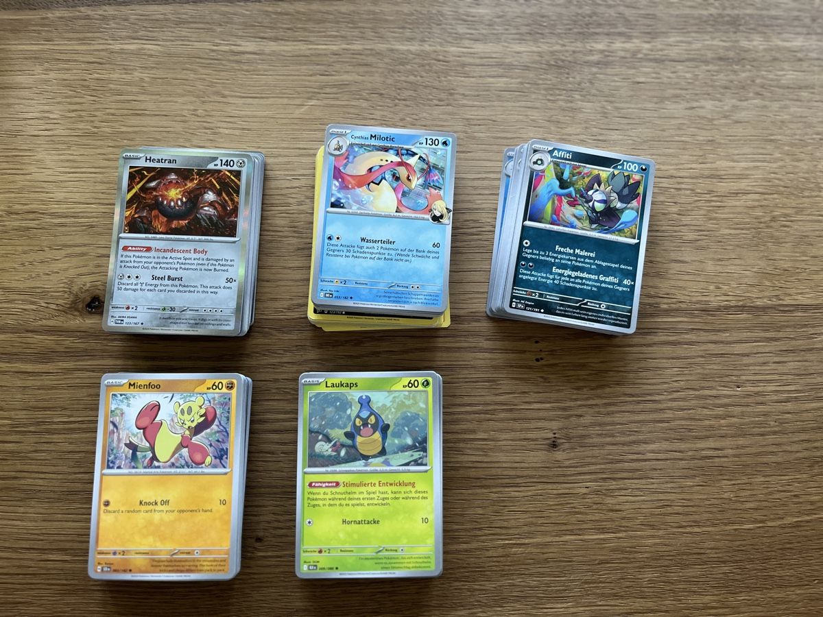 Pokémon Carte collezionabili: 360 Pokémon Karten zu verkaufen – Usato da Alterswil FR venduto da fasel11 3