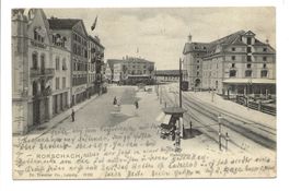 Rorschach (SG) Kornhaus - Th. Federer - Hotel Hirschen  1903